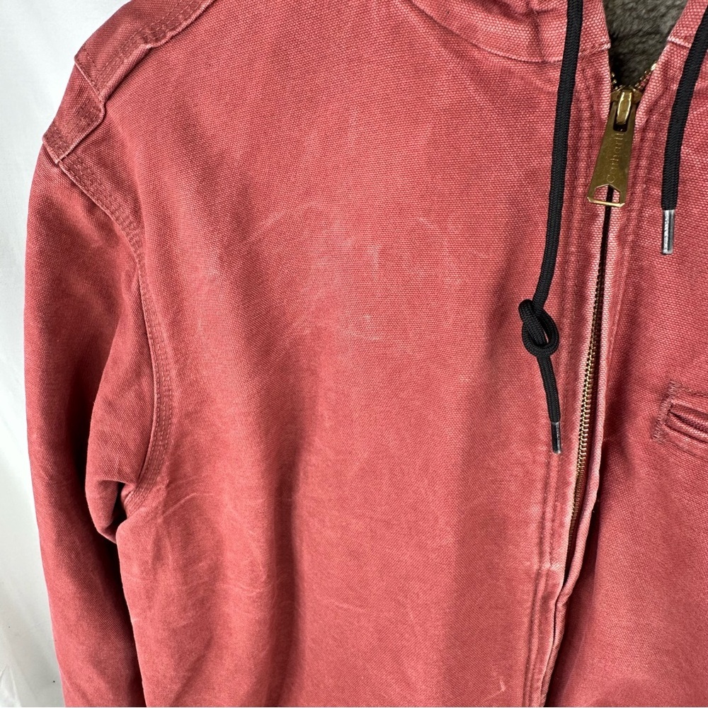 Carhartt Women's Pink WJ141VRS Sherpa Lined Jacket - Size 2XL - Picture 3 of 10